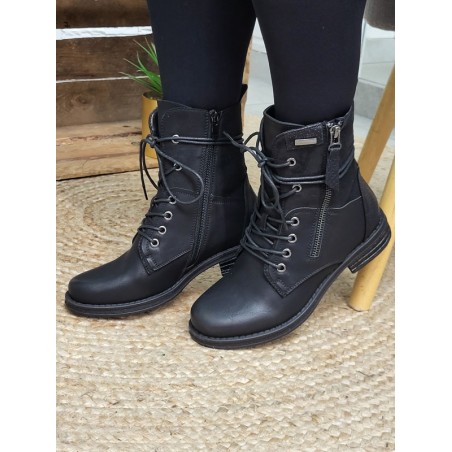Bottines femme Liona noires