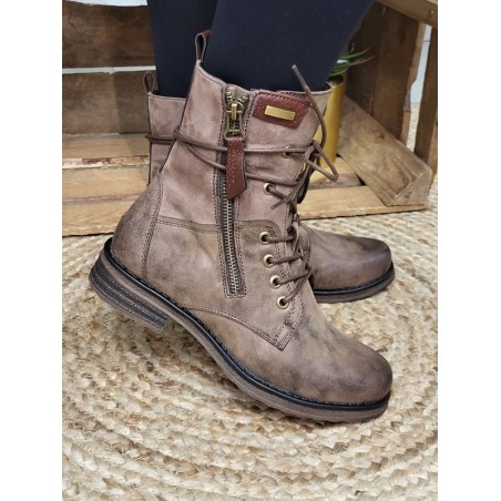 Bottines femme Liona marron