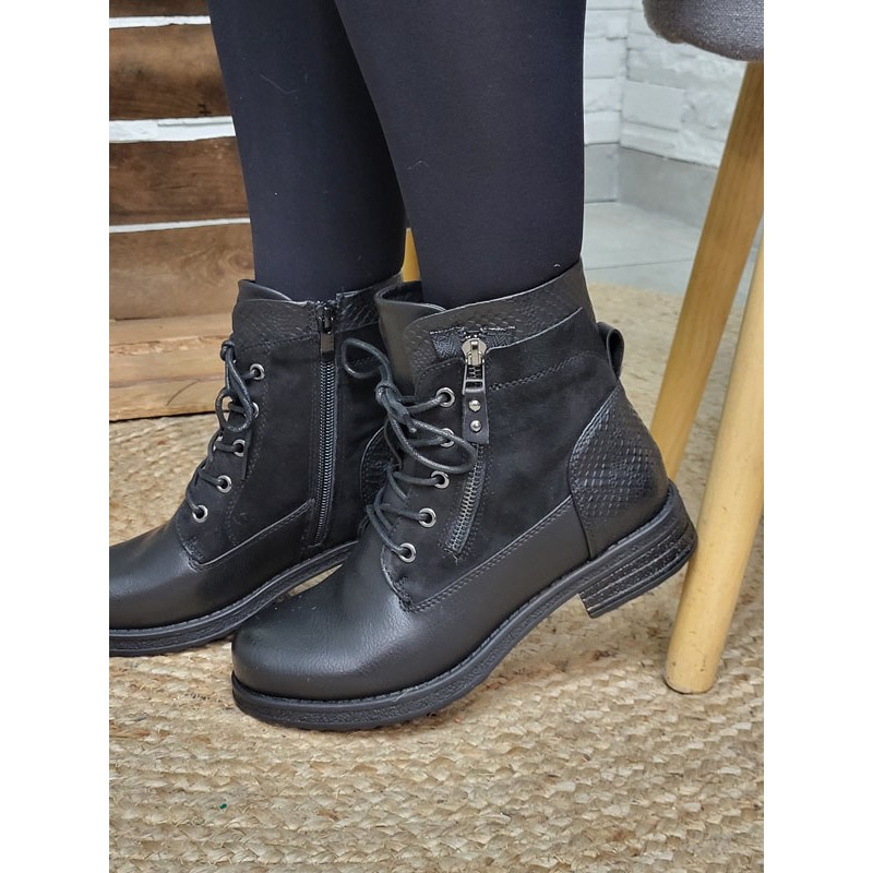 Bottines femme Gaelle noires Bottines femme Gaelle noires