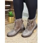Bottines femme Gaelle taupe