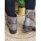 Bottines femme Gaelle taupe