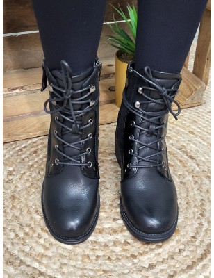 Bottines femme Galia noires