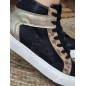 Baskets montantes femme Kaporal Shine noires