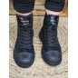 Baskets montantes daim femme LPB Elena noires