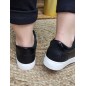 Baskets femme scratchs Kaporal Tippy noires