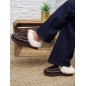 Chaussons femme daim fourrés Indiana marron Chaussons femme daim fourrés Indiana marron