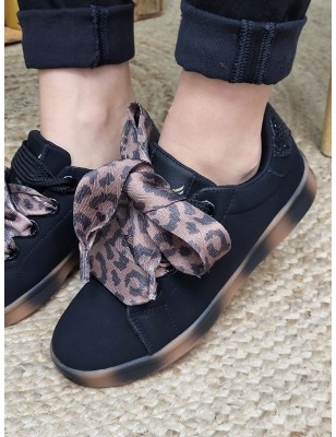 Baskets femme Kaporal Severina noires