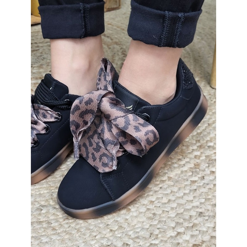 Baskets femme Kaporal Severina noires
