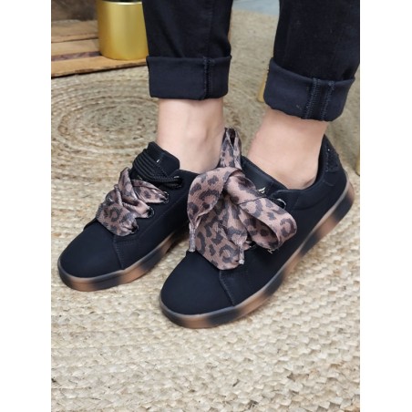 Baskets femme Kaporal Severina noires