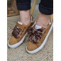 Baskets femme Kaporal Severine camel