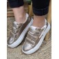 Baskets femme scratchs Kaporal Clovia rose gold
