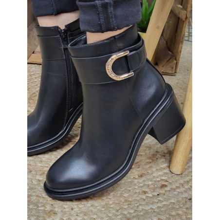 Bottines talon femme LPB Malika noires