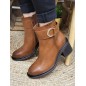 Bottines talon femme LPB Malika camel Bottines talon femme LPB Malika camel