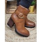 Bottines talon femme LPB Julietta camel Bottines talon femme LPB Julietta camel