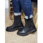 Bottines femme cuir Kaporal Jelly noires