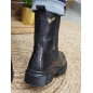 Bottines femme cuir Kaporal Jelly noires