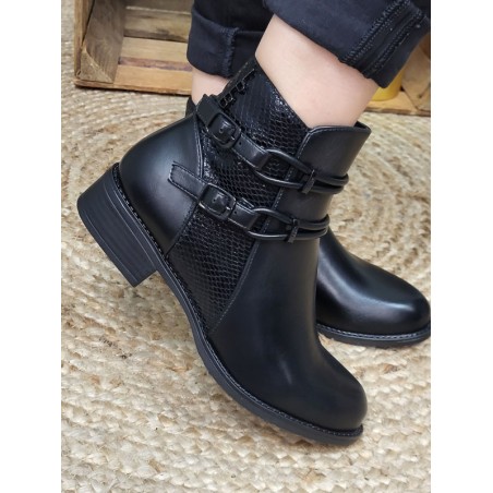 Bottines femme LPB Maram noires