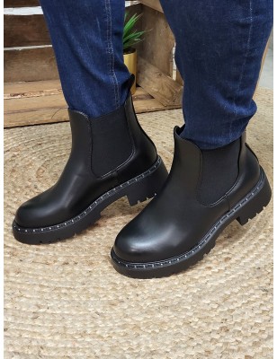 Bottines femme LPB Myriam noires