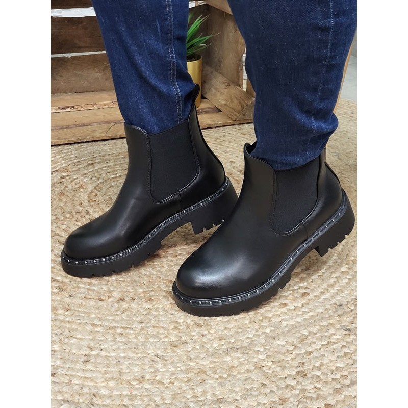 Bottines femme LPB Myriam noires