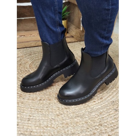 Bottines femme LPB Myriam noires