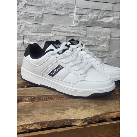 Baskets homme Kaporal Beskine blanches