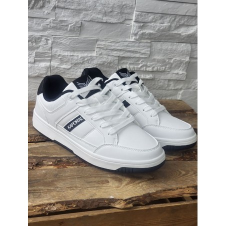 Baskets homme Kaporal Beskine blanches