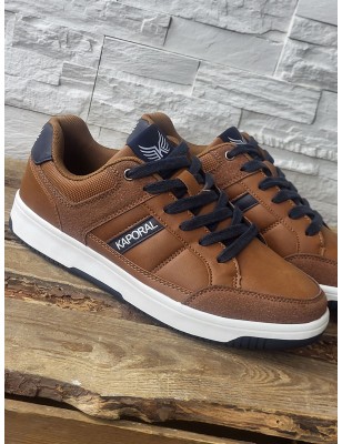 Baskets homme Kaporal Beskine marron