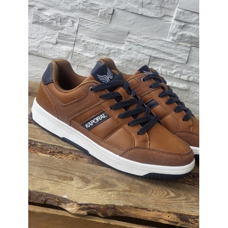 Baskets homme Kaporal Beskine marron