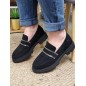 Mocassins femme LPB Jalila noirs