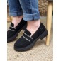 Mocassins femme LPB Jalila noirs