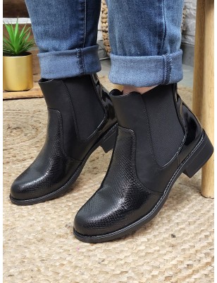 Bottines femme LPB Gamra noires