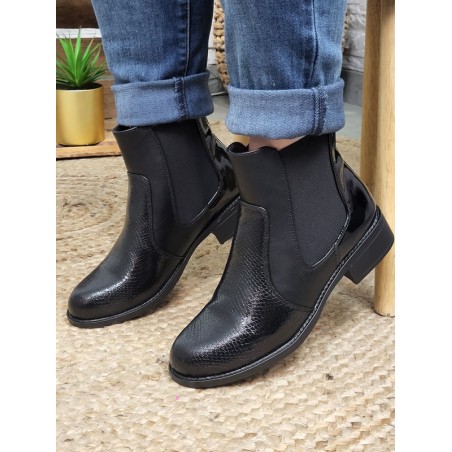 Bottines femme LPB Gamra noires
