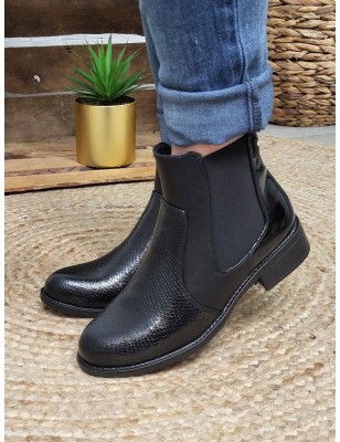 Bottines femme LPB Gamra noires