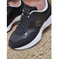 Baskets femme sneakers LPB Ilma noires