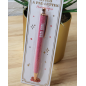 Stylo à paillettes "bad girl" rose