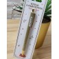 Stylo à paillettes "bichette" doré