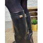 Bottes femme guetres Rodrina noires