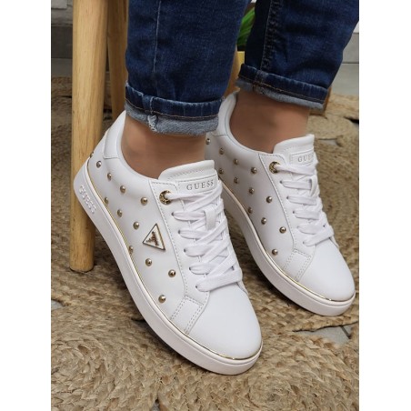 Baskets femme Guess Bonitah blanches