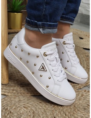 Baskets femme Guess Bonitah blanches