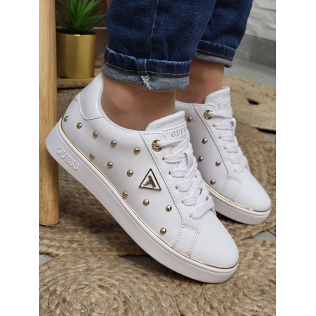 Baskets femme Guess Bonitah blanches