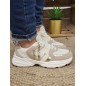Baskets femme sneakers Vanessa Wu Jillian beiges