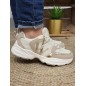 Baskets femme sneakers Vanessa Wu Jillian beiges