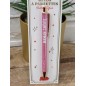 Stylo à paillettes "maman chérie" rose