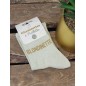 Chaussettes à paillettes "blondinette" dorées