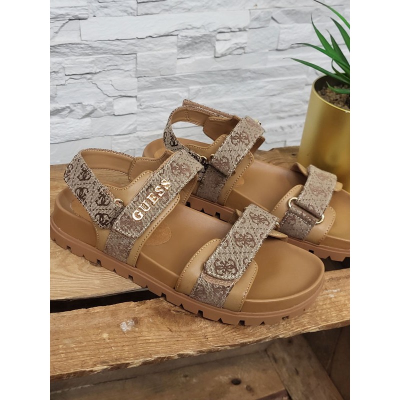 Sandales Guess scratch Florizy beiges