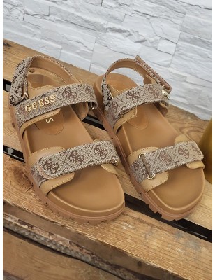 Sandales Guess scratch Florizy beiges