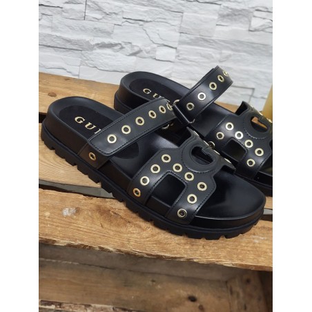 Mules femme Guess Fahie noires