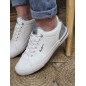 Baskets femme Pepe Jeans Kenton campus blanches