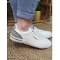 Baskets femme Pepe Jeans Kenton campus blanches