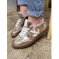 Baskets femme sneakers Vanessa Wu Sarah dorées